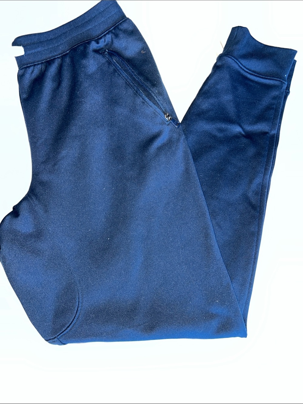 Under Armour Boys Navy Blue Athletic Joggers